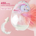 Air Pro™ Ultra-Discreet Wearable Breast Pump - Double Pack | Wearable Breast Pump 27mm | 15mm 18mm 21 mm 24mm Flange Inserts Included | 12 Gears 3 Modes