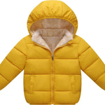 Toddler Baby Hooded Down Jacket Boys Girls Kids Thicken Warm Winter Coat Outerwear 1-7t