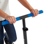 Radio Flyer Kickstart Max, Lightweight and Foldable Two-Wheel Kick Scooter Ages 8+, 220 lb Max, Large Wheels and Front Suspension for Smooth Ride