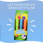 Crayola Taste Beauty Bathtub Markers, Washable Markers for Baths in Green, Red, Blue, Purple, and Orange