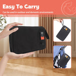 USB Baby Wipe Warmer, Portable Car Wipes Heater Warmer with 30°C to 60°C Adjustable Heating Temperature, Up to 80Pcs Wipes Capacity, for Home, Travel, Camping