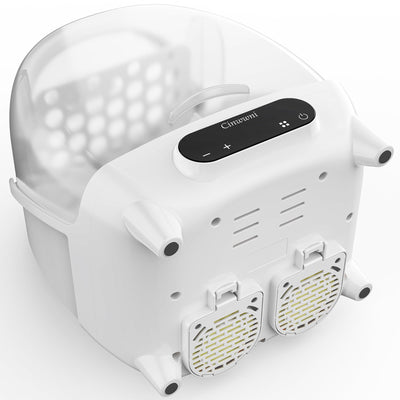 CINWWNI Bottle Sterilizer and Dryer, 4 in 1 Compact Steam Baby Bottle Sterilizer for Baby Bottles, Pacifiers, and Pump Parts & Newborn Essentials,Large Capacity 7 Bottles