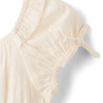 The Children's Place,Girls,Casual Ruffle Dress,Short SleeveWhite Daisy,X-Large