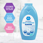 MED PRIDE Premium 100% Talc Free Baby Powder - Pure Cornstarch Absorbent Baby Powder for Odor & Moisture Protection- Paraben-Free Soothing Dusting Powder for Diaper Rash, Chaffing - Original 13oz