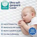 Pro Goleem Pack and Play Mattress (38"x26"), Waterproof Pack n Play Mattress Pad with Carry Bag, Firm Playard Mattress with Soft Cover, for Babies and Toddlers