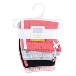 Hudson Baby Unisex Baby and Toddler Shorts Bottoms 4-Pack, Coral, 3-6 Months