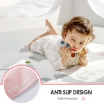 Boonbery Baby Knee High Socks Girl Non Slip Toddler Stockings Cotton Bow Ruffle Newborn Long Socks Infant Dress Sock 0-6M/6-12M/1-3Y