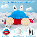 Baby Toys 12-18 Months, Musical Crawling Crab Plush Toy - 40 Songs & Recording Feature, Dancing Walking Moving Bouncing Tummy Time Toy, Sensory Toys for Toddlers 1-3, Birthday Gifts for Infants