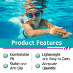 Joworthy 32 Pcs Swimming Nose Clip for Kids Age 7+ and Adults, 8 Colors