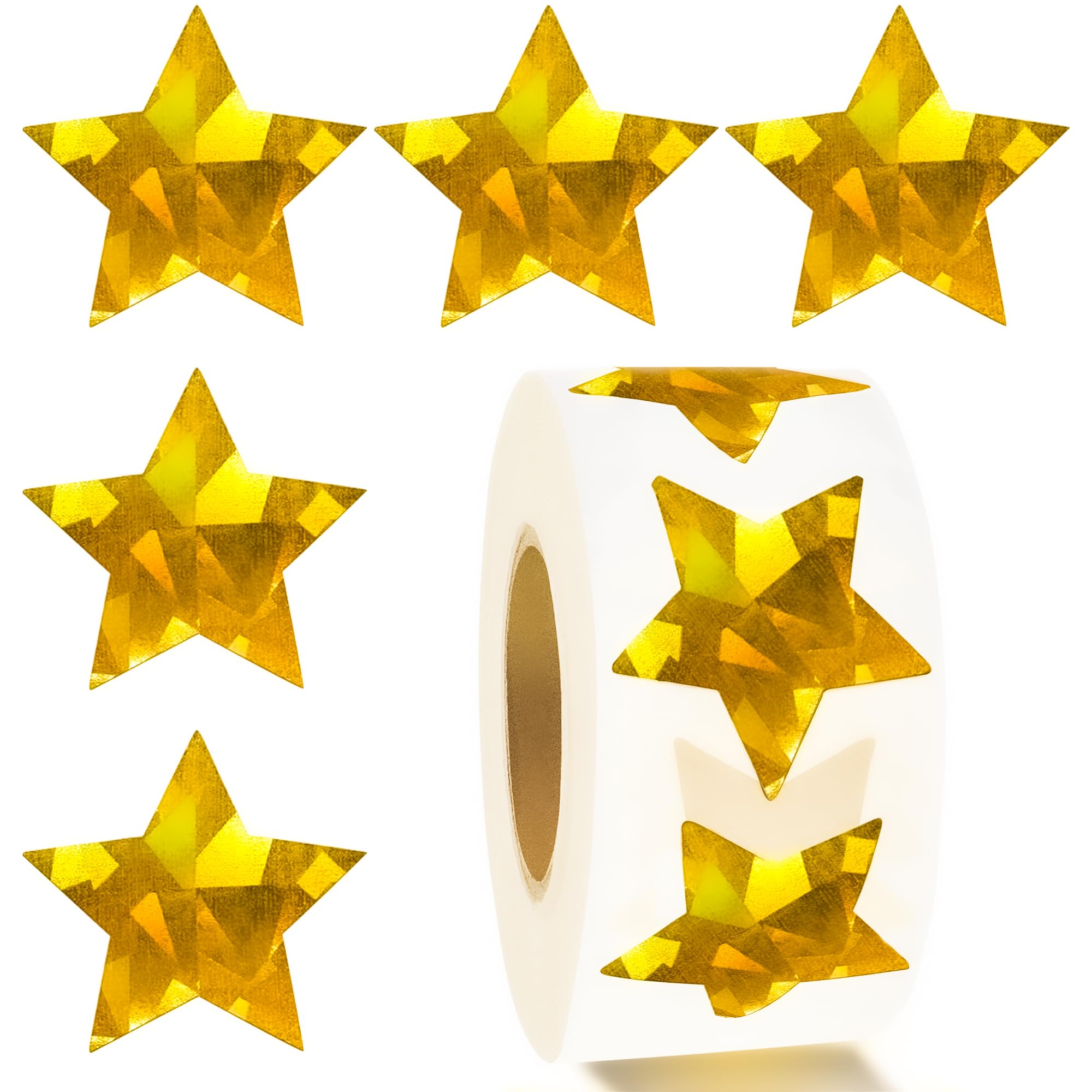 Gold Star Stickers for Kids Reward,Self-Adhesive Good Foil - Lxzyu ...