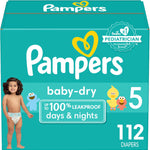 Pampers Diapers - Baby Dry - Size 6, 21 Count, Absorbent Disposable Infant Diaper (Packaging May Vary)