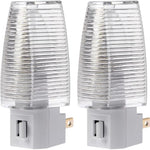 Plug in Night Light with Manual On/Off Switch for Hallway, Kid’s Bedroom, Stairways – Includes 4W Incandescent Bulb | 4 Pack
