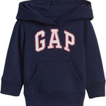 GAP Baby Girls' Playtime Favorites Logo Pullover Hoodie Hooded Sweatshirt