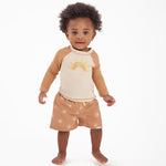 Gerber Baby Boys Baby Toddler Long Sleeved Rashguard Swim Bathing Suit Set Suns 3T