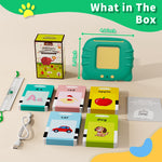 Aullsaty Toddler Toys Talking Flash Cards for 1 2 3 4 5 6 Year Old Boys and Girls, Autism Sensory Toys for Autistic Children, Learning Educational Montessori Speech Therapy 248 Sight Words Kids Gifts