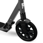 Radio Flyer Kickstart Max, Lightweight and Foldable Two-Wheel Kick Scooter Ages 8+, 220 lb Max, Large Wheels and Front Suspension for Smooth Ride