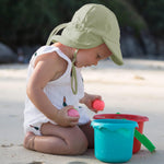 FURTALK Baby Sun Hat UPF 50+ UV Ray Sun Protection Cotton Toddler Hats for Boys Girls Green