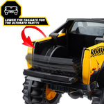 Tonka Steel Classics 4x4 Pickup Truck - Made with Steel & Sturdy Plastic, Yellow Toy Construction Truck, Boys and Girls, Kids, Toddlers, Ages 3+