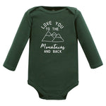 Hudson Baby Unisex Baby Cotton Long-Sleeve Bodysuits, Animal Adventure 7-Pack, Preemie