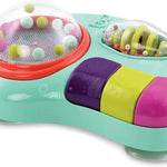 B. toys- B. baby – Baby Activity Station – High Chair Suction Cup Toy with Music & Lights – Sensory Activity Center – Developmental Toys for Babies, Infants – whirly pop-6 Months +