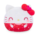 TeeTurtle Hello Kitty Reversible 6" Sanrio Plush - Valentine's Day - Amazon Exclusive Kawaii Cute Soft Plush
