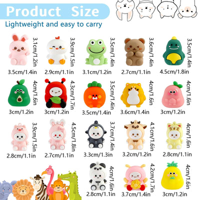 OT-NVWOZR Cute Pencil Sharpener for Kids, Cartoon Manual Pencil Sharpeners Bulk for Classroom, Kawaii Handheld Pencil Sharpener for Home Office School Supplies Stationary Gifts (6)