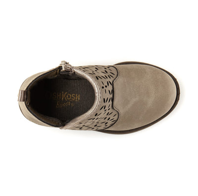 OshKosh B'Gosh Girls Estell Boot, Taupe