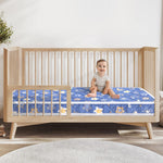 Lillibearas Premium Crib Mattress and Toddler Mattress 52" x 27.6" x 5",Firm,Breathable Hypoallergenic for Standard Cribs and Toddler Bed