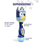 Little Kids BLUEY Light and Sound Musical Bubble Wand, Includes Bubble Solution