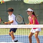 Century Star UPF 50+ Kids Visor Sun Hat Adjustable Girls High Ponytail Tennis Hat Sports Boys Running Golf Visor Cap 1Pc Pink 6-12T