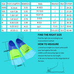 Fanwill Kids Swim Fins,Short Comfortable Flippers for Lap Swimming and Training for Children,Girls,Boys,Youth,Women(Blue/Green/SkyBlue XXXS)