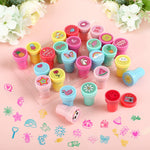 Kesote Assorted Stamps for Kids 26Pcs Self-Inking for Easter Egg Halloween Christmas Stuffers, Birthday Party Favor for Kids, Teacher Stamps
