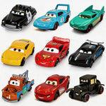 Diecast Race Car Set - 1/55 Scale Alloy Vehicle Toys with Sporty Look, Car Gift for Kids Ages 3+