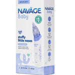 Navage Baby Nasal Aspirator - Gentle, Pediatrician Endorsed Nasal Aspirator for Baby Congestion & Stuffy Noses - Baby Nose Sucker w/ Lights, Lullabies & BPA Free Silicone Tips