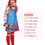 Spooktacular Creations Creepy Doll Costume for Kids Girls, Halloween Costume for Kids, Girls Killer Doll Outfit