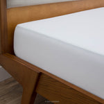 Linenspa Mattress Protector Full - Five Sided Full Mattress Protector Waterproof Mattress Cover – Soft Breathable Bed Protector - Fitted Sheet Style - Deep Pocket Up to 14”