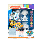 Melissa & Doug PAW Patrol Craft Kit - 3 Decorate Your Own Pup Figurines for Boys and Girls, PAW Patrol Painting Set, Activity for Birthday Parties, Ages 6+