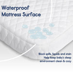 Pro Goleem Pack and Play Mattress (38"x26"), Waterproof Pack n Play Mattress Pad with Carry Bag, Firm Playard Mattress with Soft Cover, for Babies and Toddlers
