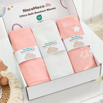 3 Pack Soft Bassinet Sheets - 33"x20" Bedside Bassinet Sheets for Baby Delight, Angelbliss, Maxi-COSI & Most Regular Size Bedside Sleeper | Breathable & Skin Friendly Bassinet Fitted Sheets for Girls