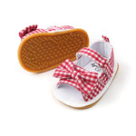CoKate Baby Boys Girls Sandals Rubber Sole Outdoor First Walker Toddler Girls Boys Summer Shoes(3Infant, Red)