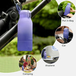 Momcozy Portable Milk Warmer for Travel – Dual Heating Modes for Breast Milk & Water, Portable Bottle Warmer with Fast Heating & Long Battery Life, 17 Ounces Large Capacity, Purple