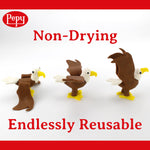 Pepy Plastilina Reusable and Non-Drying Modeling Clay Gift; Set of 24 Bars with Modeling Tools & Tutorial, 2 Each of 12 Colors, 1.4 oz Bars, Perfect for Arts and Crafts Projects