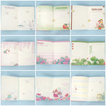 Zeph Hosea Cute Cartoon PU Leather Notebook Kawaii Journal Notebook Japanese Sketchbook Diary Notepad Travel Notebook (Pink)