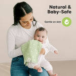KeaBabies Cotton Muslin Burp Cloths Baby Boy, Girl - 5-Pack Soft & Absorbent Burping Cloth for Babies, Large Baby Towels & Washcloths for Newborn, Spit Up Rags, No Shrink, 20x10" (Wild Bloom)