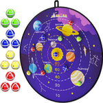 BooTaa 29" Large Dart Board for Kids, Kids Dart Board with Sticky Balls, Boys Toys, Indoor/Sport Outdoor Fun Party Play Game Toys, Birthday Gifts for 3 4 5 6 7 8 9 10 11 12 Year Old Boys Girls