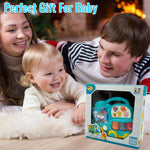 Baby Music Toys 12-18 Months, Animal Baby Piano Musical Light Infant Toys Toddlers Early Education Birthday Gift for 1 2 Year Old Girls Boys (car)
