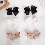 Baby Girls Hair Bows Clips Grosgrain Ribbon Clips Barrettes Hair Accessories Alligator Clip for Little Girls Toddlers Kids
