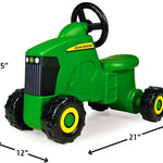 John Deere Ride On Toys Sit 'N Scoot Activity Tractor for Kids Ages 18 Months and Up, Green