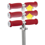 Radio Flyer Lean 'N Glide Scooter with Light Up Wheels, Kids Scooter, Red Kick Scooter, for Ages 3+