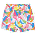 RUGGEDBUTTS Boys UPF50+ Sun Protection Novelty Swim Trunks - Tropical Adventure, 3T